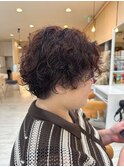 ゆるふわショートパーマ