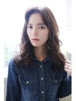 ヘアデザイン アネーロ(hair design anello)&nbsp;《anello》セミウェット　ウェーブ