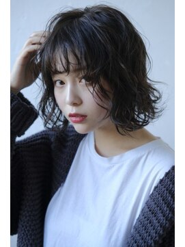 シャル 新百合ヶ丘(shalu) ~切りっぱなし風ゆるボブ~