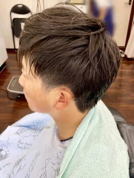 ソウ ヘアーワークス ヤマザキ(想 Hair works YAMAZAKI)の写真/【北広島/駐車場有】《カット+シェービング¥2900～》学生からビジネスマンまで◎低価格でカッコよく♪