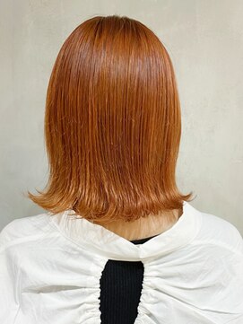 アイティー バイ アルバム 中野店(IT by ALBUM) オレンジベージュ_オリーブカラーハイライトカラー_ba307582