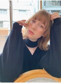 鎖骨ミディアム【くびれミディ ハイトーン 恵比寿 ワンカール】