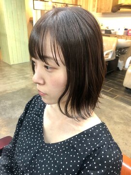 ベルクープス 天王寺店(Belle Coupes) 【Bellecoupes】三島直子  切りっぱなしエアリーボブ