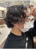 横浜★浮遊間のあるラフな大人スパイラルパーマ