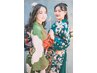 2026年1月11日12日成人式☆当日着付け+セット￥22000