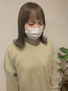 ヘアプランナーズワヲン(Hair PLANNER’S Wa-won.lsc) 柔らかミルキーべージュ
