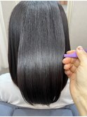これから伸ばしたい方必見。乾かすだけで簡単髪質改善ストレート
