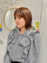 クリアーオブヘアー 栄南店(CLEAR of hair)&nbsp;ボブ×ブリーチなしベージュ