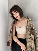 大人ガーリーウルフボブレイヤーカット【大宮美容室】