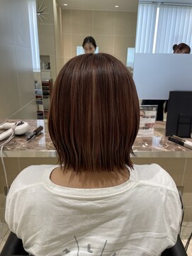 クララ ヒロシマ(CLALA Hiroshima) ピンクベージュ＋ハイライト