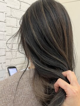 アメイジングヘアー 中沢店(AMAZING HAIR) ハイライト/白髪ぼかし/大人ロング/サラツヤ/美髪ケア/ベージュ