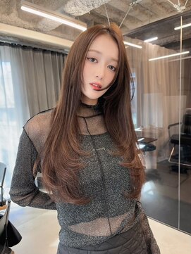 アイシー 表参道(ICY) センターパート　シースルーバング　【KAYAMA】