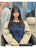 レイヤーカット/顔周りカット/前髪カット/韓国ヘア/名古屋/栄