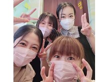 アース 本八幡店(HAIR&MAKE EARTH)の雰囲気（スタッフ一同アットホームな雰囲気でお出迎えします！）