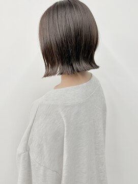 モリオ(morio) 艶髪ボブハッシュカット外はねボブミディアムボブ20代30代40代