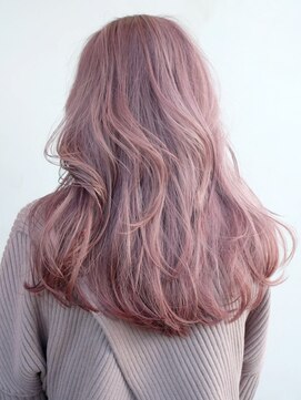 シオン(shion) 透明感カラーピンクグレープフルーツピンクヘアー_ba447941