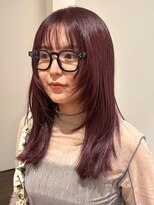 ローネス(LONESS)&nbsp;ウルフレイヤー　チェリーレッド　ワインレッド　葡萄カラー