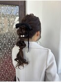 ヘアセット/ポニーアレンジ