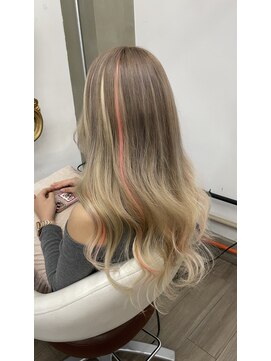 パーティパーティ ヘア(PARTYPARTY hair) ハイトーンポイントカラープルエクステ