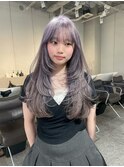 <fev_sakura> lavender grey× layer cut