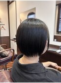 ショートボブ×縮毛矯正【辻堂/辻堂駅/髪質改善】
