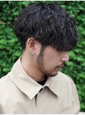 波巻きスパイラルパーマシャドウパーマツイストスパイラルパーマ