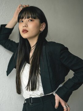 エミュ 表参道 青山(emu) 【emu井上信洋】ワイドバングとストレートロング【エミュ】