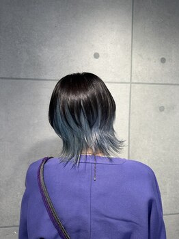 グラデーションやインナーカラー等豊富なdesignが人気♪表情を明るく見せてくれるカラーで毎日を楽しんで♪