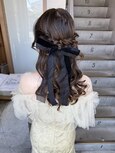 half up arrange