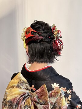 ヘア イノウエ HAIR INOUE 成人式ヘアセット