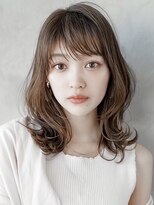 ギークス(GEEKS)&nbsp;【GEEKS渋谷】ウルフ/グレージュ/ハッシュカット/顔周りレイヤー