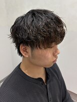 コウキカミヤ 栄(KOUKI KAMIYA)&nbsp;シャドウパーマ/ニュアンスパーマ/メンズマッシュ