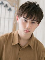 モッズヘア メン 上尾東口店(mod's hair men)&nbsp;ビジカジ清潔感フルバングダークブラウンスマートマッシュW上尾