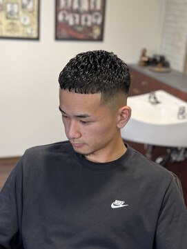 ジェイソンバーバー 2nd(JASON BARBER) 濡れパンクロップ