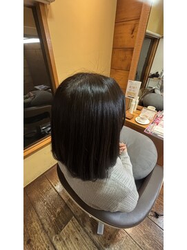 オートクチュール ランコントレ 七条店(Haute Couture Rencontrer) ストレートボブ