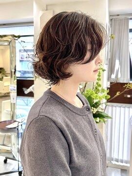 ゼンコー 表参道(ZENKO) ニュアンスパーマショートパーマボブパーマレイヤーボブパーマ
