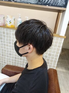 ケシキ 立川 立川南口(keshiki) ツーブロック刈り上げマッシュ メンズカット