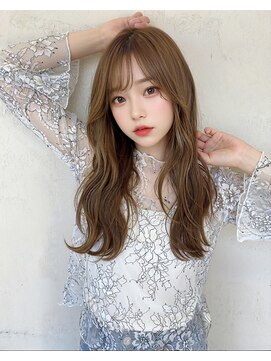 オリジンズヘアーセカンド 守谷店(Origins hair 2nd) チャコール系アッシュカラー×BYKARTE TR