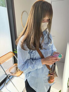 ネン(nen) ロング×シアーベージュ