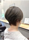 脱白髪染めカラー/朝ラクショート