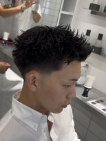 グルーマーズクレッジ 渋谷店(GROOMER/S CREDGE)&nbsp;テーパースパイキーショート　ウォーリアカット