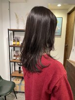サロン(salon.)&nbsp;セミロング×レイヤー/髪質改善/２０代３０代４０代