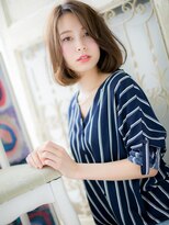 モッズ ヘア 福岡姪浜店(mod's hair)&nbsp;揺れるAライン、大人ボブ