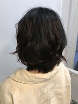ヘア クリエイト ココカラ(hair create Cocokara) ミディアムボブベースレイヤースタイル