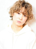 ヴォロンテ(volonte)&nbsp;ボブショート/マッシュ/ミルクティーベージュ/大人ガーリー/30代