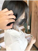 イヤリングカラー×グレーアッシュ