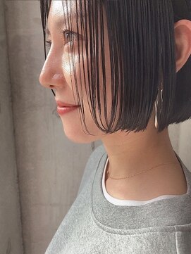 ムイミ(muimi) 【艶めくぱつっとボブ】似合わせカット/30代40代50代/大人ボブ