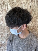 リトバイプティパ(Lit by petit-pas)&nbsp;＊メンズマッシュ×ツイストスパイラルで王道メンズヘア＊