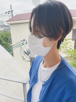 オーシャン(Ocean)&nbsp;［OCEAN　Hair&Life]前髪なしショート/ハイライトカラー