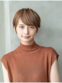 似合わせカット/透明感カラー/小顔カット/ショート
